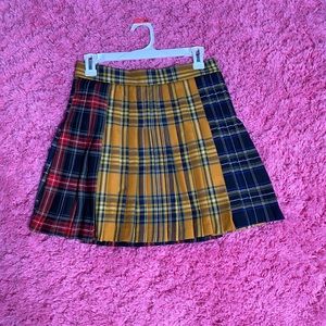 Plaid Skirt